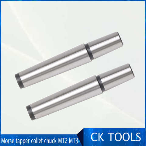 1pcs Morse tapper collet chuck MT2 MT3 B10 B12 B16 B18 arbor adapter sleeve for CNC mill lathe tool holder with thread M10 M12 ► Photo 1/3