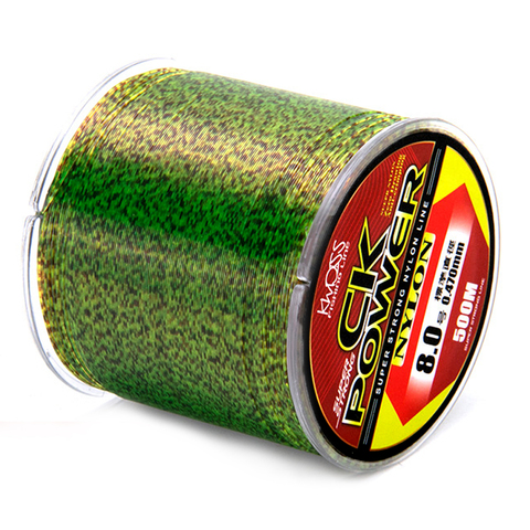 500m Fluorocarbon Invisible Spoted Line Fly Fishing Line Bionic Monofilament Fish Line Speckle carp Nylon Thread Fishing Line ► Photo 1/6