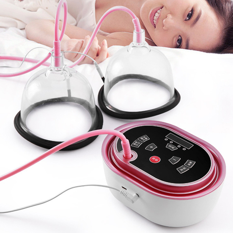 Electric Breast Enhancement Instrument Vacuum Pump Cup Breast  Massager Enhancing Cup Machine Electriacial Nipple Enlarge Device ► Photo 1/1