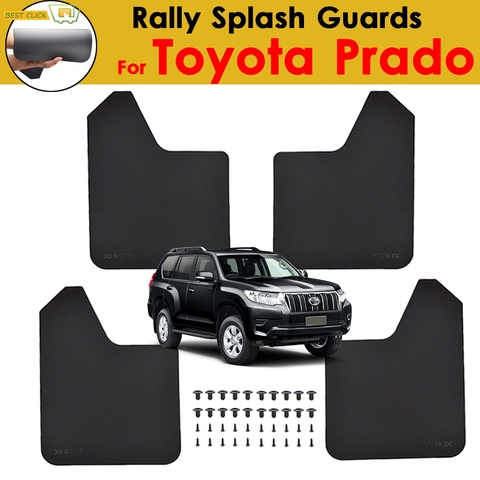 For Toyota Land Cruiser 80 100 200 Prado FZJ 90 LC90 120 FJ120 150 FJ150 Kluger Grande Mud Flaps Splash Guards Mudguards GX470 ► Photo 1/6