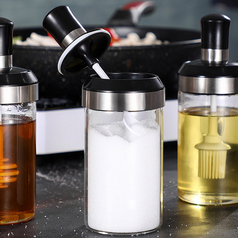 Practical Seasoning Bottle Durable Pepper Salt Sauce Condiments Container Spice Ketchup Bottle Kitchen Seasoning Storage Tool ► Photo 1/6