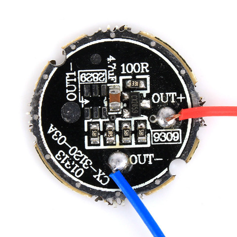 P22 Flashlight Circuit Board 3.6V 3 Modes 20MM Diameter Torch Drive Board for 1W 3W 5W LED ► Photo 1/3