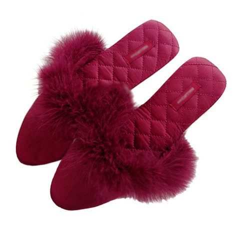2022 Spring Summer Turkey Feather Style Indoor Floor Home Slippers Office Air Cotton Absorbent Sweat Hot ► Photo 1/6