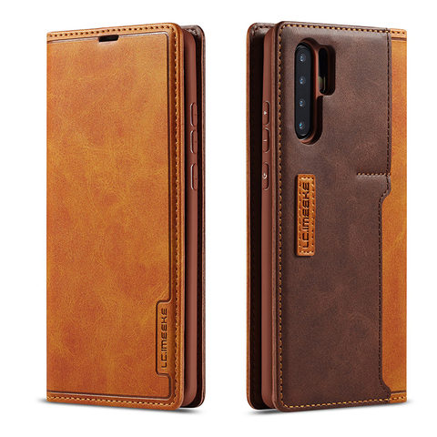 P30 P20 Business Leather Case For Huawei P30 Pro P20 Lite Wallet Phone Case For Huawei Mate 20 Lite P30 Flip Book Cover Holder ► Photo 1/6