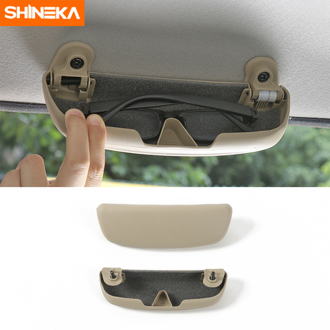 SHINEKA Interior ABS Glasses Box Cover Trim Storage Box Decoration Sticker Interior For Suzuki Jimny 2007-2022 Car Accessories ► Photo 1/6