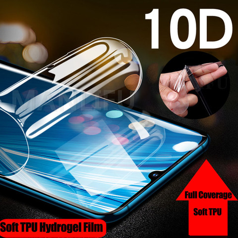 10D Front Soft TPU Screen Protector Full Cover For Sony Xperia 1 XZ XZ1 XZ2 XZ3 XZ4 Compact Premium Clear Hydrogel Sticker Film ► Photo 1/6