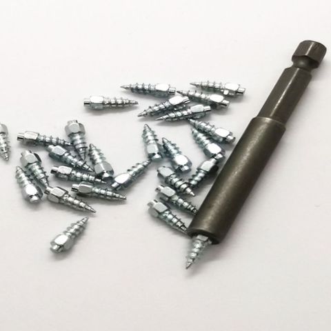 100pcs Winter Wheel Lugs Car Tires Studs Screw Snow Spikes Wheel Tyre Snow Chains Studs For Shoes ATV Car Motorcycle Tire 4*9mm ► Photo 1/6