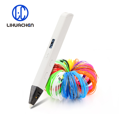 Hot Selling Rp800a 3d Pen Scribble Pen Oled Display 3d Printing Pen With  Pla Filament For Doodling Making Christmas Presents - 3d Pens - AliExpress