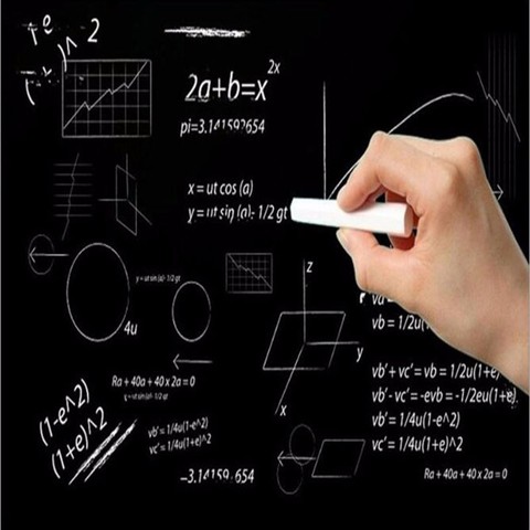 45x100cm Blackboard Sticker Removable Demolition Graffiti PVC Wall Green Learning Office Stationery Erasable Paste Sticker 1pc ► Photo 1/6