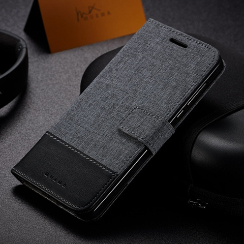 For Apple IPhone 11 Pro 6s 7 8 5s Plus X XR XS Max Magnet Leather Cloth Flip Book Case Cover For IPhone 11 Pro XS MAX 6S 5 S SE ► Photo 1/6