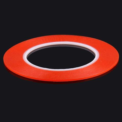 2mm width 3M Double Sided Adhesive Sticker Tape for iPhone / Samsung / HTC Mobile Phone Touch Panel Repair, Length: 25m (Red) ► Photo 1/4