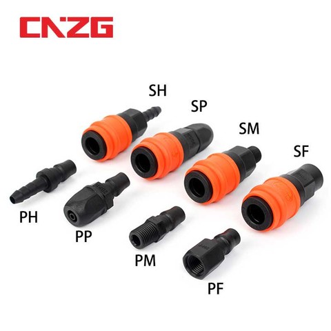 C Type Quick Connector Pneumatic High Pressure Coupling PP20 SP20 PF20 SF20 PH20 SH20 PM20 SM20  Air Pump Compressor Accessories ► Photo 1/6