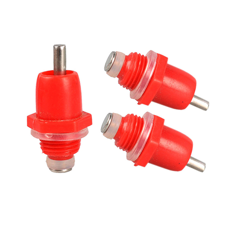 10 Pcs Ball Chicken Waterer Nipple Drinkers With An Automatic Chicken Waterer Chicken Red Head Drinker ► Photo 1/6