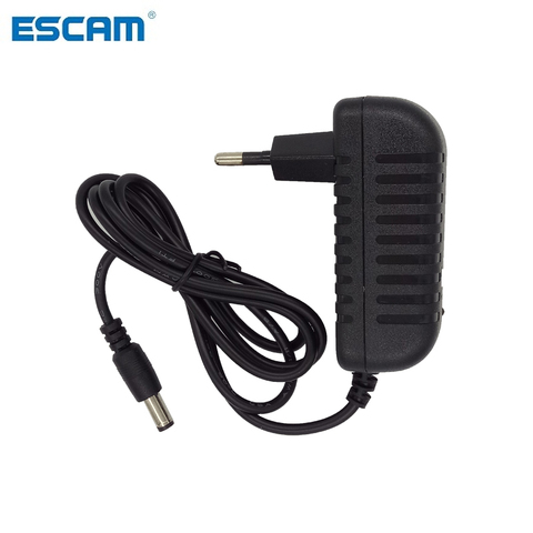 12V2A Power Supply AC/ DC Power Adapter For Security CCTV Camera System NVR DVR Converter US/ EU Plug Charger ESCAM adapter ► Photo 1/2