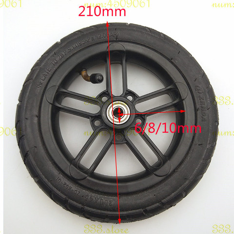 high quality 200x45 wheel Castor Wheel with Tyre & Tube motorcycle parts ► Photo 1/6