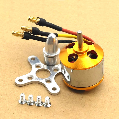 A2212 Brushless Motor 930KV 1000KV 1400KV 2200KV 2450KV For RC Aircraft Plane Multi-copter Brushless Outrunner Motor ► Photo 1/2