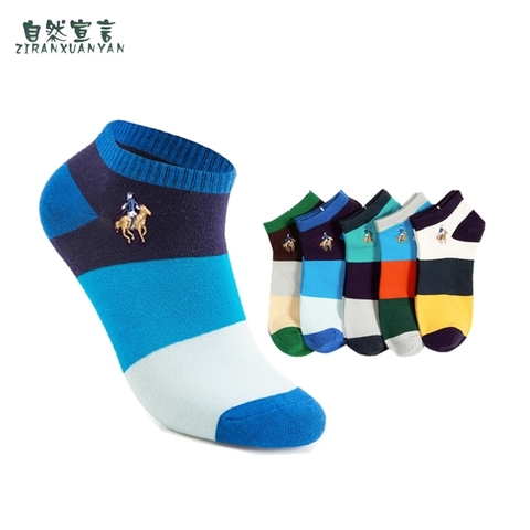 2022 Hot spot New Harajuku popsoket happy Cotton Men's summer short ankle socks funny art sock men invisible socks Gift for men ► Photo 1/6