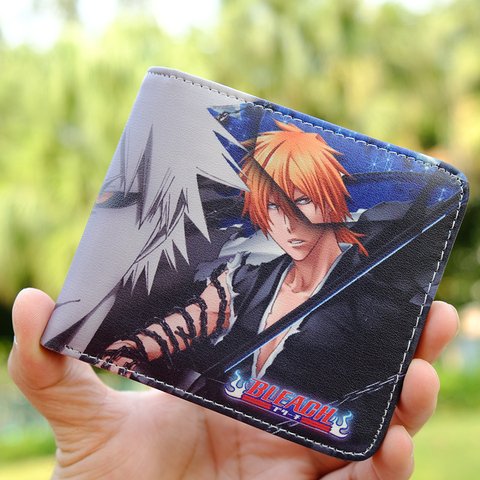 Anime BLEACH Kurosaki ichigo Coin PU Leather Wallet Purse Bag Holder Layer  Cool Hot - Price history & Review | AliExpress Seller - Anime Dreamland  Store 