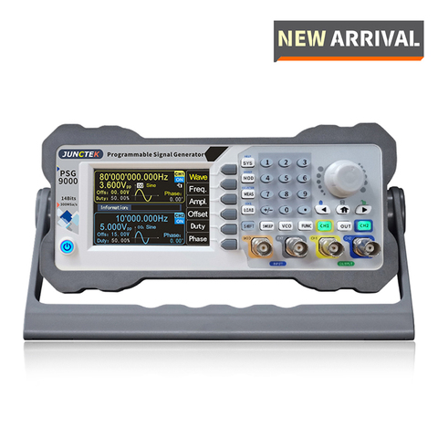 JUNCTEK Professional PSG9060 60MHz Programmable DDS Dual Channel Arbitrary Wave Function Generator Support Bluetooth Control ► Photo 1/6