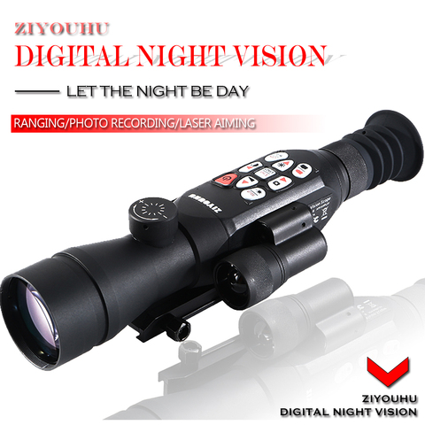 Digital WIFI Sniper Scope HD Infrared Night Vision Sight Monocular Riflescope Ranging Aiming Device Mount on Rifle for Hunting ► Photo 1/6