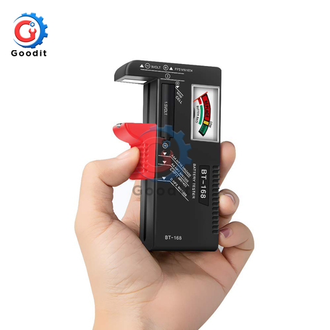 Universal BT168 Digital Battery Tester Volt Checker for AA AAA 9V Button Multiple Size Battery Tester Voltage Meter Tools BT-168 ► Photo 1/6