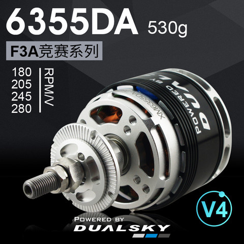 DUALSKY XM6355DA  180KV 205KV 245KV 280KV for large fixed wing model F3A fixed wing special brushless motor ► Photo 1/5