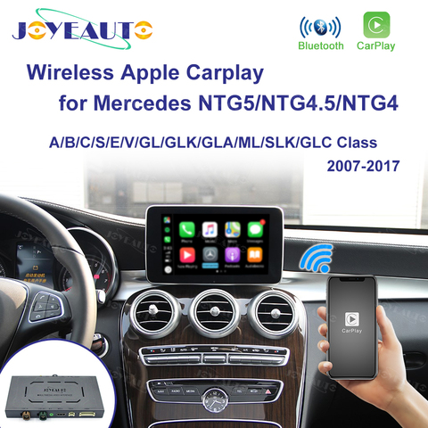 Joyeauto Wireless Apple Carplay For Mercedes NTG5.0 /4.5/4.0 A/B/C/E/S/GLK/GLA/GLC/SLK/ML Class Android Auto iOS Mirror Car play ► Photo 1/6
