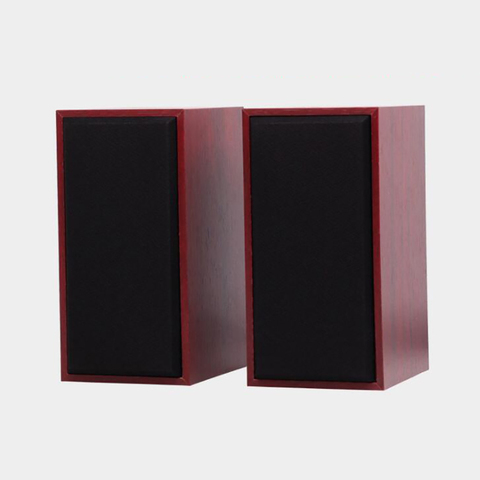 Wooden Bookshelf Speakers for Home Theater, Surround Sound and High-fidelity Lossless Music, USB Computer Laptop Speakers ► Photo 1/6