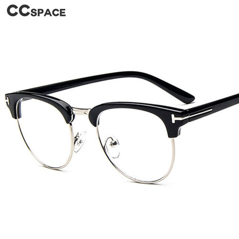 47103 Round Glasses Frames Men Women metal half frame Optical Fashion Computer Glasses ► Photo 1/5