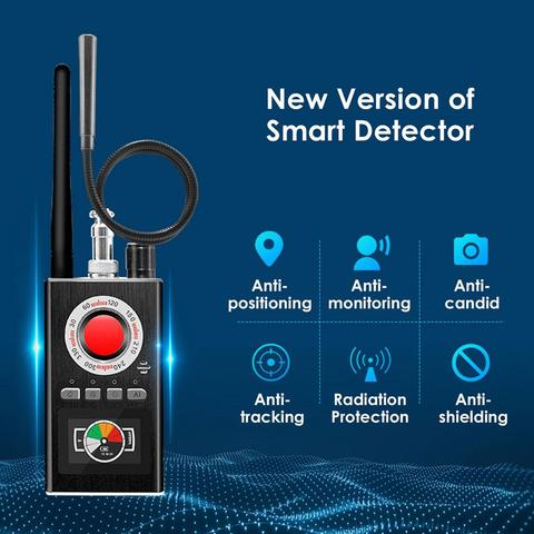 K88 Multi-function Anti-spy Detector Camera GSM Audio Bug Finder GPS Signal RF Tracker Detect Eavesdropper Protect Privacy ► Photo 1/6