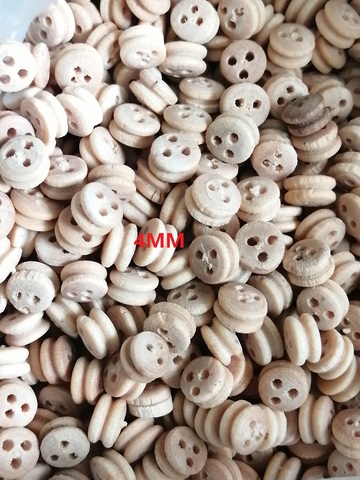 Φ5MM 4MM Wooden Pulley Ship model building kits accessories 20pcs/set wholesale ► Photo 1/2