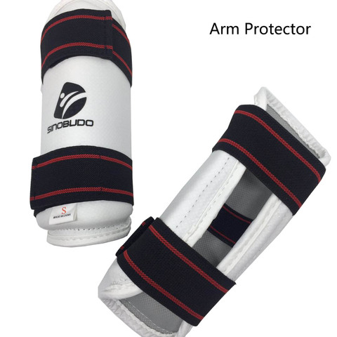 Hot Adult Child Taekwondo Protector Arm Protector Shin Foot Guards Kickboxing WTF ITF Approved MMA Protection Material ► Photo 1/6