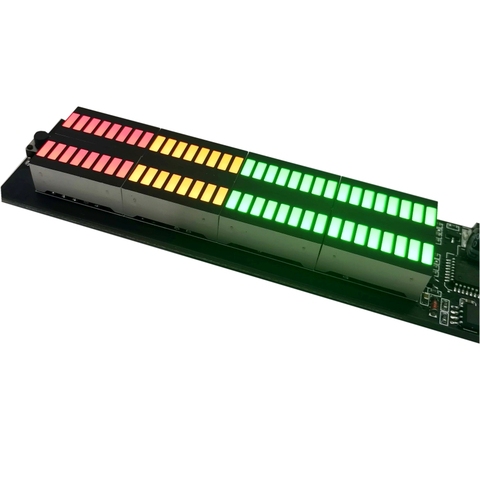 DC 6-30V Audio Level Indicator Stereo Music Spectrum LED light Amplifier VU Meter for Car player Light Atmosphere Lamps ► Photo 1/6