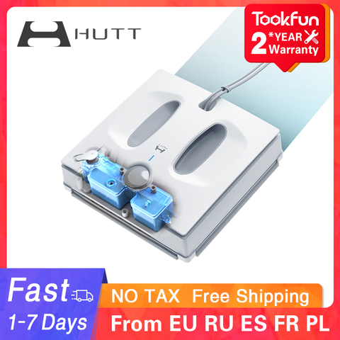 NEW HUTT W66 Electric Window Cleaner Robot for home Auto Window Cleaning Washer Vacuum Cleaner Fast Safe Smart Planned ► Photo 1/6