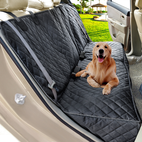 PETRAVEL Dog Car Seat Cover Waterproof Pet Travel Dog Carrier Hammock Car  Rear Back Seat Protector Mat Safety Carrier For Dogs