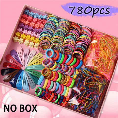 780pcs Kids Colorful Nylon Elastic Hair Band Girls Rubber Band Kids  Ponytail Headband Hair Accessories Children Tie Gum - Price history &  Review | AliExpress Seller - WeLove A Store 