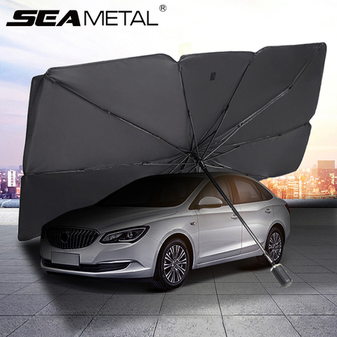 Car Sun Shade Cover Auto Sunshade Covers Interior Winscreen Front Windshield Sun UV Protector Windscreen Parasol Car Sunshade ► Photo 1/1