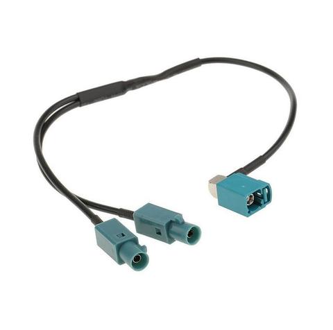 One Fakra Female to Two Fakra Male Conversion Cable Radio Antenna amplifier Adapter Connector Universal ► Photo 1/2