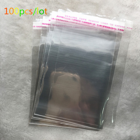 Wholesale 4x6-14x14cm Various Models Resealable Poly Bag Transparent Opp Plastic Bags Self Adhesive Seal Jewellery Making Bag.. ► Photo 1/6