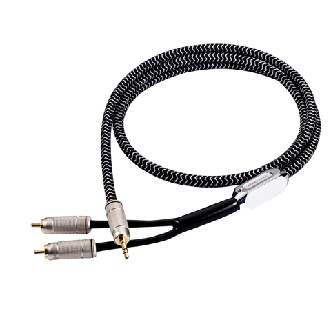 3.5mm to RCA hifi audio signal line multimedia speaker line audio connection line ► Photo 1/6