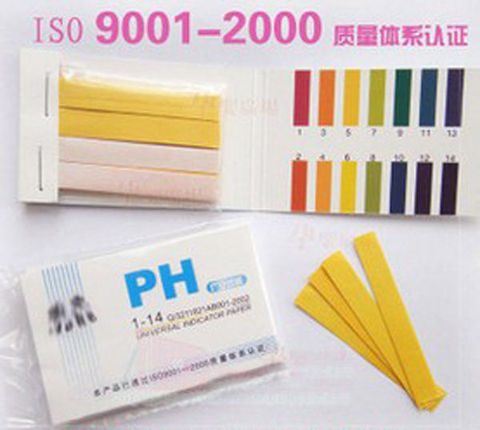 Testing Tools 80 Strips/pack pH test strips PH Meter PH Controller Range 1-14st Alkaline Acid Indicator Litmus Paper Water Soils ► Photo 1/2