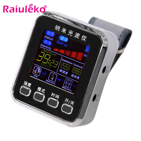 650nm Laser Therapy Watch Diabetic Wrist Watch LLLT for Rhinitis Hypertension Treatment Laser Sinusitis Therapeutic Apparatus ► Photo 1/6