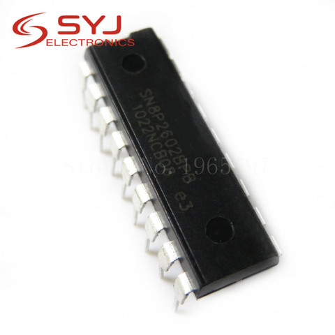 1pcs/lot STM32F103C8T6 SN8P2602BPB SN8P2602BP SN8P2602 DIP-18 In Stock ► Photo 1/1