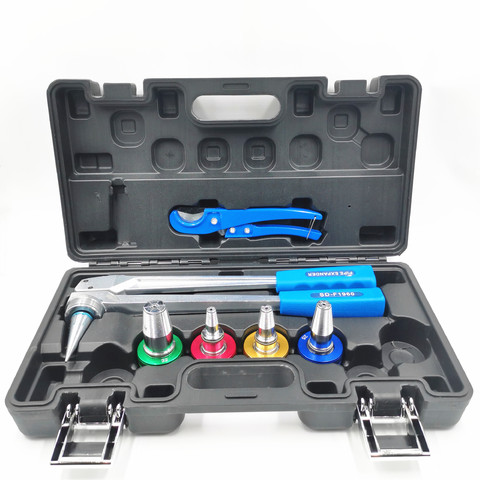SD-F1960 PEX Pipe Tube Expander 16,20,25,32mm Expansion Tool Kit for Water and Radiator Connection With Cutter ► Photo 1/5