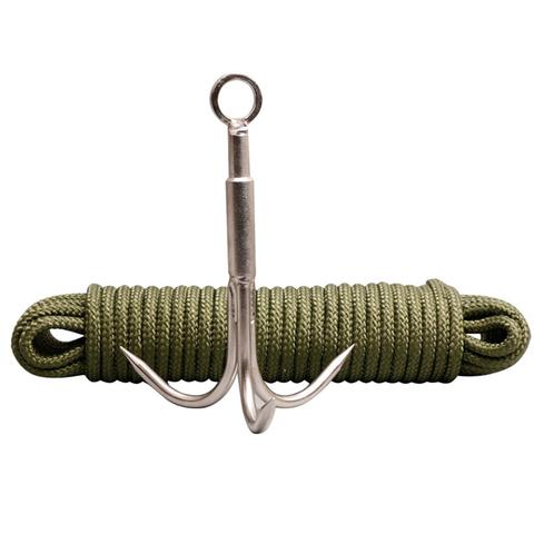 Grappling Hook Claw Folding 3 Claw Outdoor Survival Safety Climbing Flying Claw Portable Stainless Steel Rock Climbing Tools ► Photo 1/1