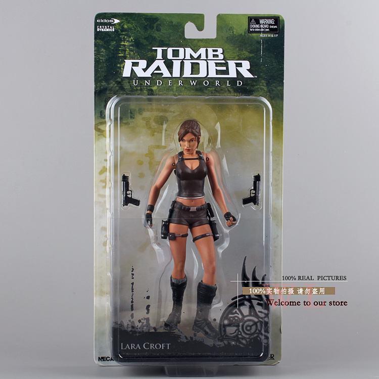 Tomb Raider Underworld Lara Croft 7 Inch NECA PVC Collectible Action Figure 