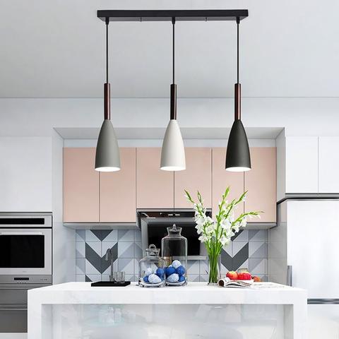 Artpad Modern Pendant Lamp Adjustable Hanging Wire For Living Room Kitchen Cafe 1/3 Heads Hanging Light Fixtures E27 90-260V ► Photo 1/6
