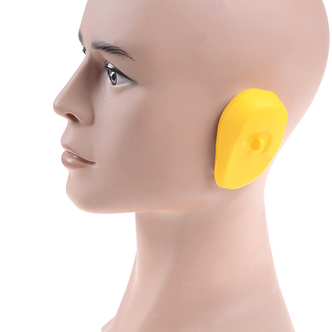 1Pair Silicone Ear Cover Anti-Noise Diving Shower Soft Snoring Sleeping Ear Plug Quiet Learn Workplace Safety Earplugs ► Photo 1/6