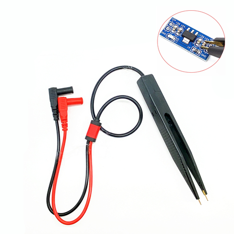 250V Test Clip Probe SMD Inductor Test Meter Wire Tips Probe Leads Wires Gold-plated Probes for Resistor Multimeter Capacitor ► Photo 1/5