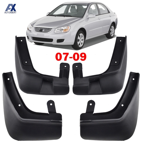 4x Car Moulding Mud Flap For KIA LD CERATO Spectra Sephia 4dr Sedan 2007 2008 2009 Mud Flaps splash guards mudguards Accessories ► Photo 1/6